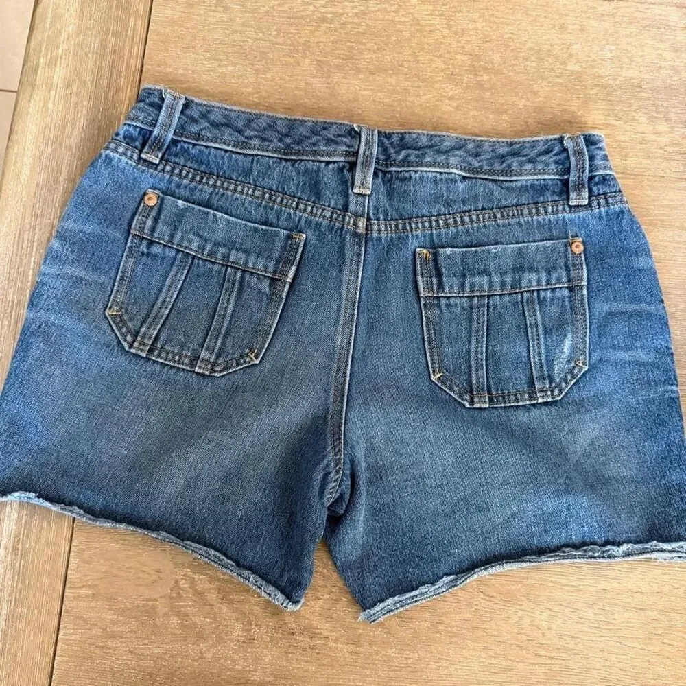 Apt. 9 Women's Denim Cutoff Shorts, Size 6, EUC